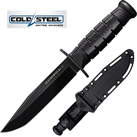 Нескладний, бойовий ніж Cold Steel Leatherneck S/F Powder Coated D2, 39LSFC, Колір:  Black