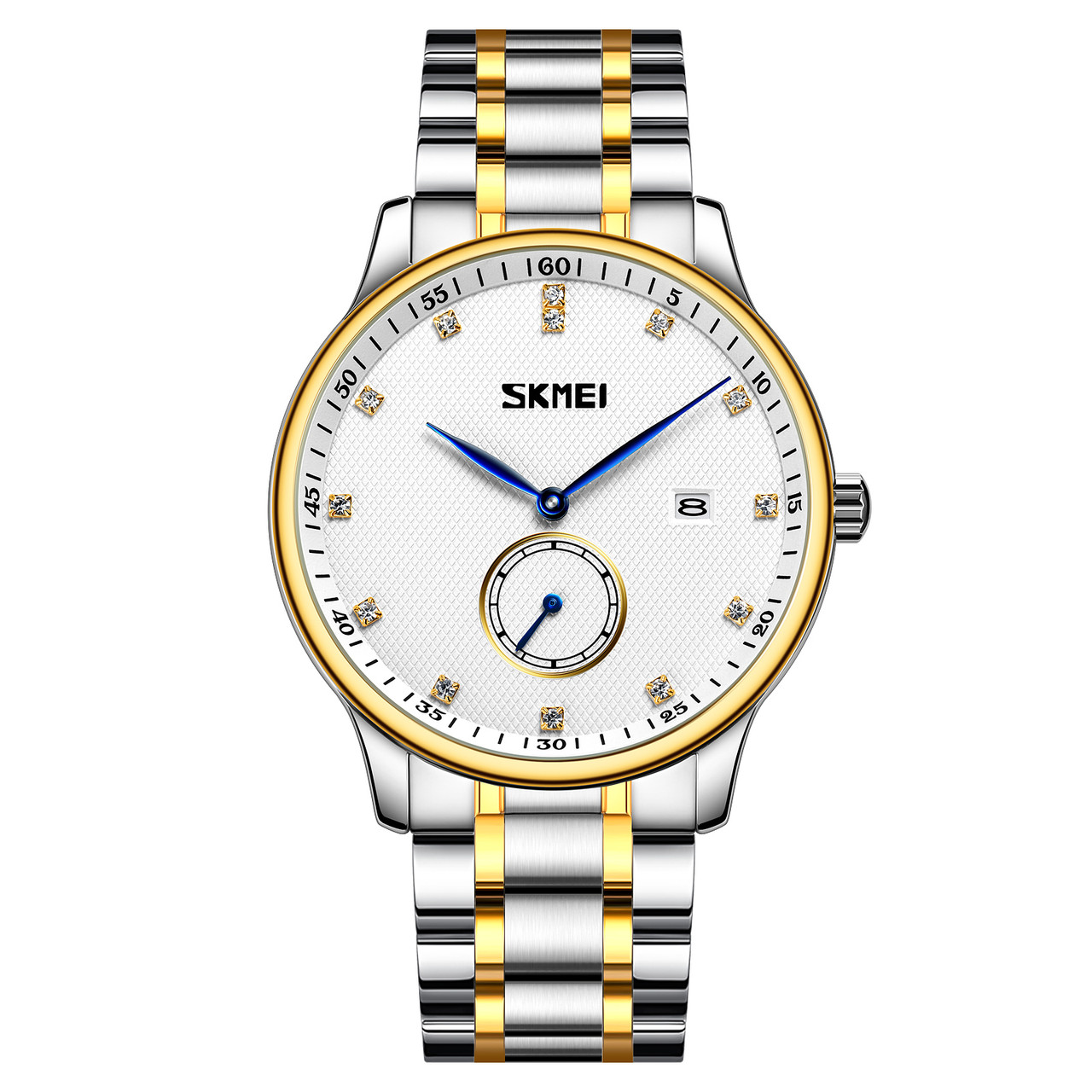 Мужские Оригинальные Часы Skmei 9297GDSI Gold-Silver — Купить Недорого ...