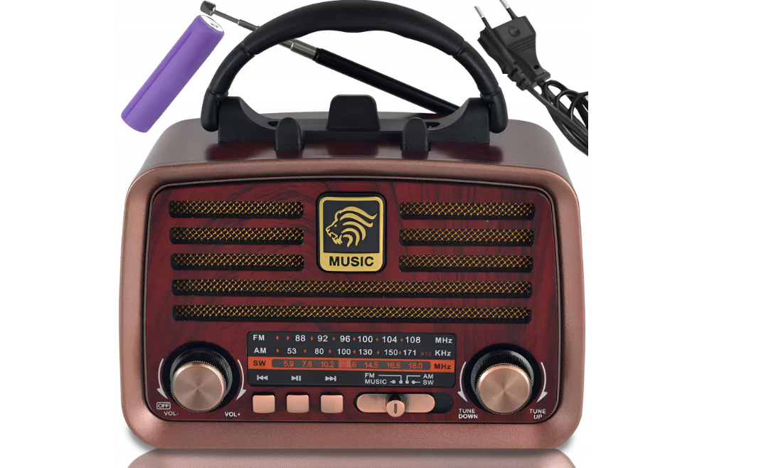 Портативне ретро кухонне радіо FM BLUETOOTH USB SD