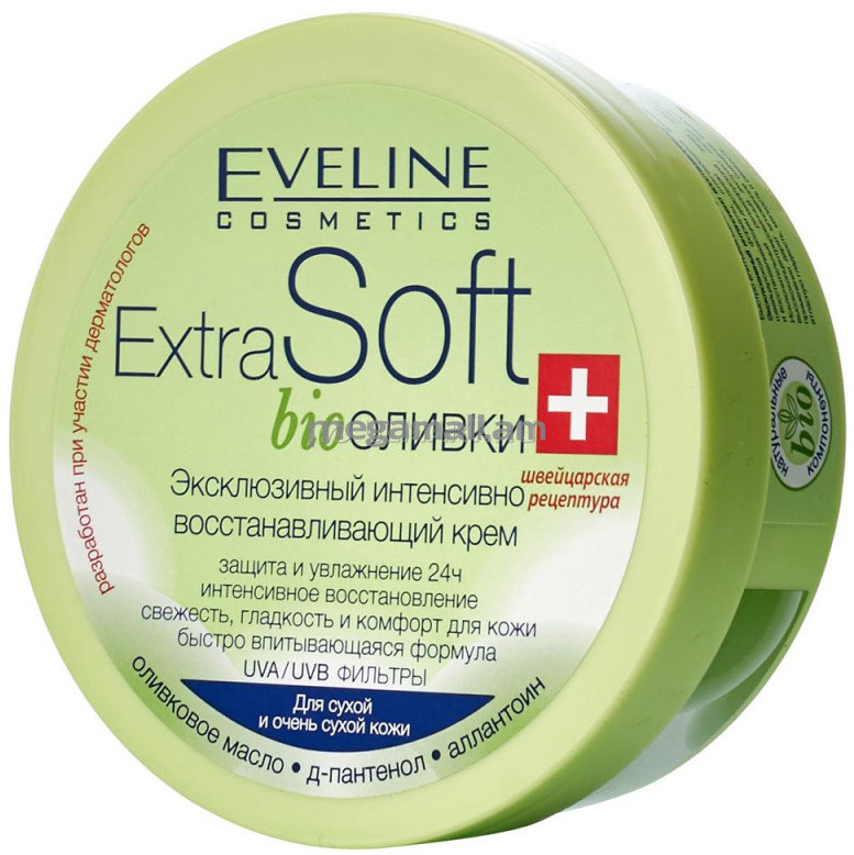 Крем для обличчя EVELINE Інтенсивно відновлюючий Extra Soft bio 200 мл (5907609338105)