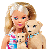 Лялька Simba Штеффи Прогулянка сімейки улюбленців з аксесуарами Steffi Love (5733310), фото 4