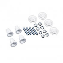 Душова кабіна 80x80 см Lidz Latwa, скло матове Frost 4 мм + низький піддон Qtap Robin, фото 4