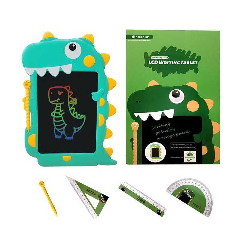 Дошка для малювання 2688 — KC2, LED-планшет, дві ручки, три лінійки, фото 1