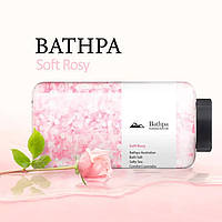 Морская австралийская соль для ванны «Нежная Роза» Bathpa Australian Bath Salt Soft Rosy 1200г