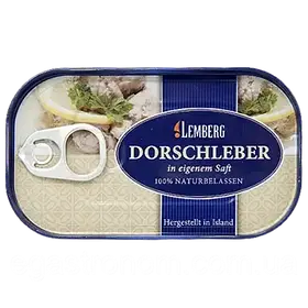 Печень трески Lemberg Dorschleber 115g