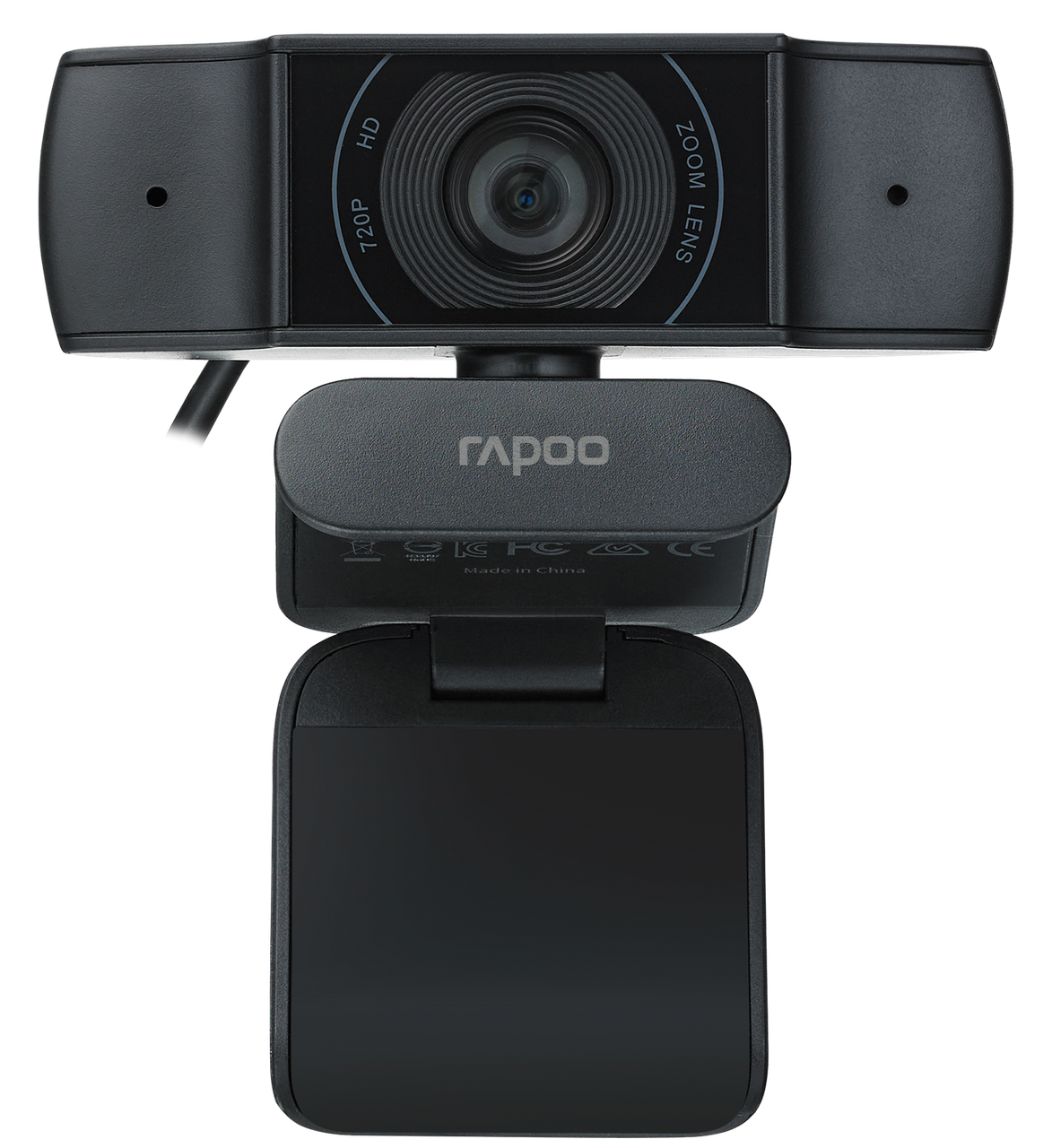 Веб-камера HD(720p) Rapoo XW170 Black USB, чорна нова