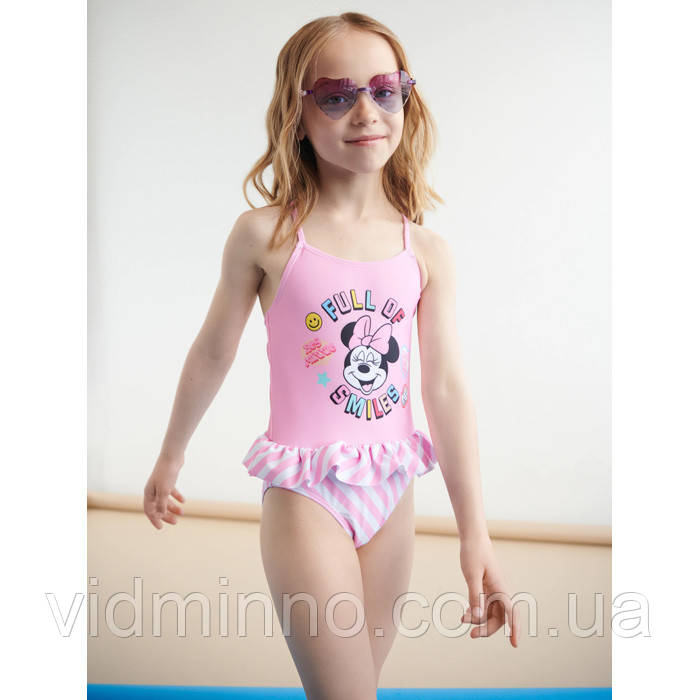 Дитячий суцільний купальник Minnie Mouse Sinsay для дівчинки р.110/116 - 5-6 років /13890/