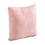 Двостороння декоративна подушка "Velour" Apricot 40х40 см. Подушка інтер'єрна маленька, фото 2