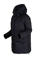 Пальто пуховое женское Freever AF 2209 черное 2XL