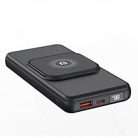 Портативный аккумулятор Power Bank XO PR161 10000 мАч с функцией быстрой зарядки Черный