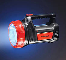 Ручний ліхтар на акумуляторі Польща світіння до 10 годин світлодіодний портативний ліхтар tiross ts-873, фото 2