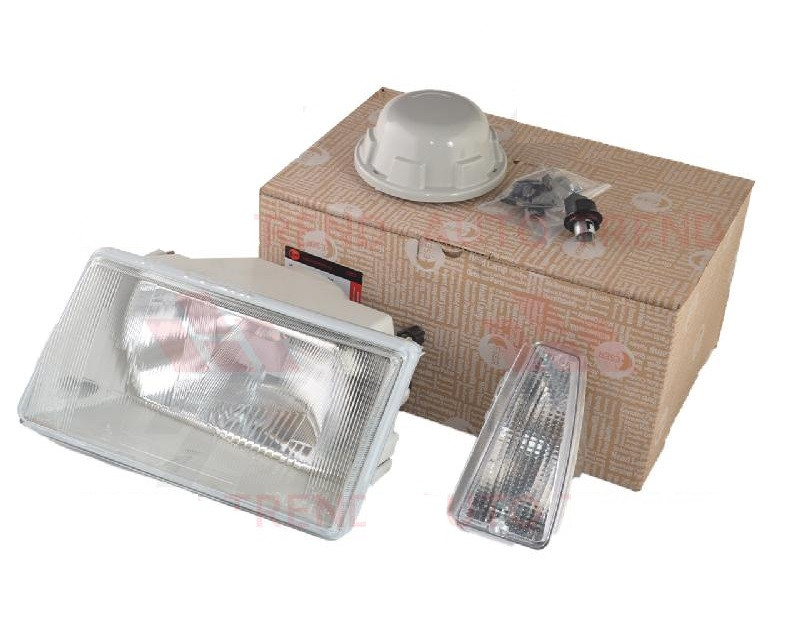 Фара ВАЗ 2108,09 левая (указатель поворота белый) (произвдство ESER), фото 1