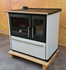 Опалювально-варильна піч PLAMEN 850 GLAS