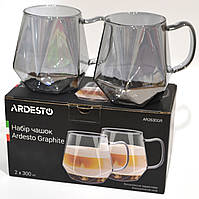 Чашки скляні 300 Мл 2 шт ARDESTO (AR2630GR)