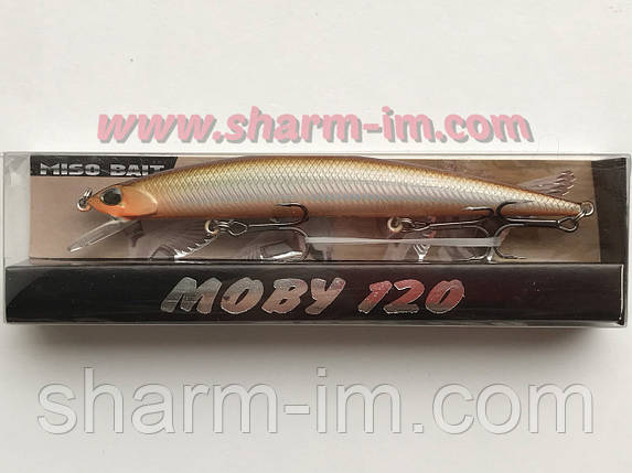 Воблер Miso-Bait Moby 120F (col. 223R) 13 г, фото 1