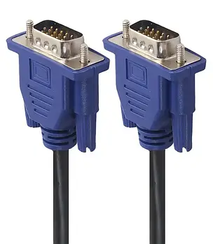 Кабель VGA-VGA тато-тато 3 метри з ферритами 3+2 (2898)