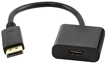 Адаптер DisplayPort - HDMI Black