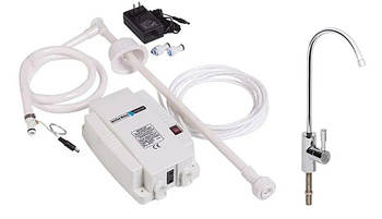 Помпа для води електрична. Змішувач кухонний з підключенням до фільтру. Кухня мінімалізм 2020