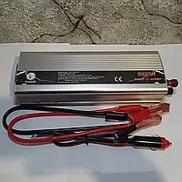 Інвертор автомобільний перетворювач напруги 12V-230V-1500W Tudor TD-1500 USB авто прикурювач