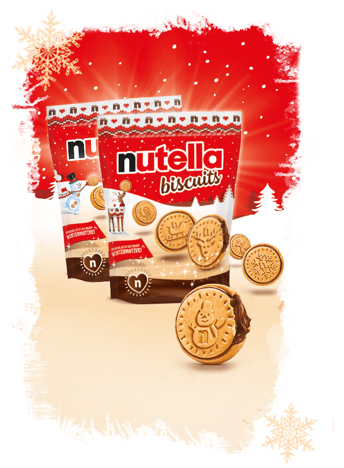 Купить Печиво Nutella Biscuits Winter edition 304 g подарки "Sweet