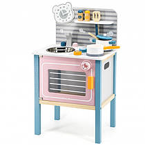Дерев'яна дитяча кухня з аксесуарами PolarB Viga Toys 44027