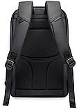 Рюкзак міський Bange BG-2517 USB-роз'єм вологостійкий дорожний для ноутбука 15,6 колір чорний 25л, фото 5