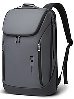 Рюкзак міський Bange BG-2517 USB-роз'єм вологостійкий дорожний для ноутбука 15,6 колір сірий 25л