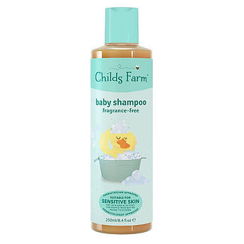 Дитячий шампунь для чутливої шкіри без аромату Childs Farm Baby Shampoo Unfragranced 250 мл