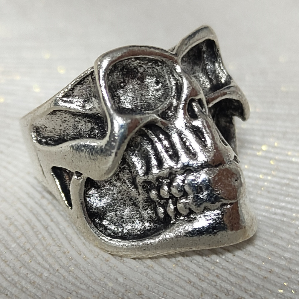 Перстень череп PEB-68