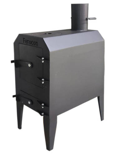 Купить Печь-буржуйка длительного горения с варочной поверхностью ...