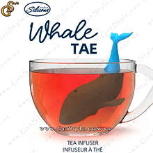 Заварник для чаю Кит Whale з підставкою в пакованні