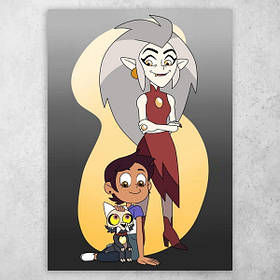 Плакат постер "Іда, Луз і Король Совиний Дім"