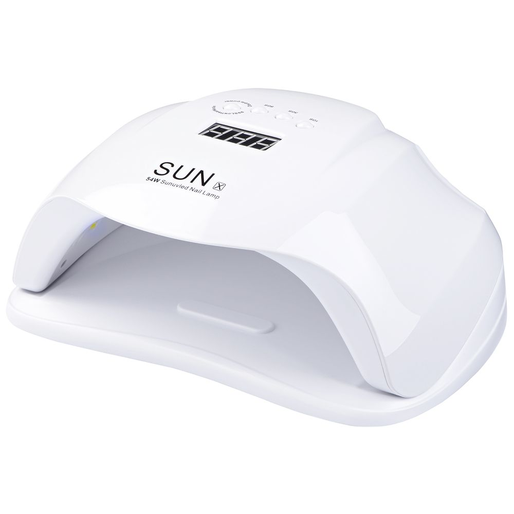 Лампа для манікюру SUN X UV + LED 54W, біла, фото 1