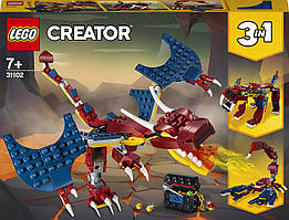 Конструктор LEGO Creator Вогняний дракон (31102)