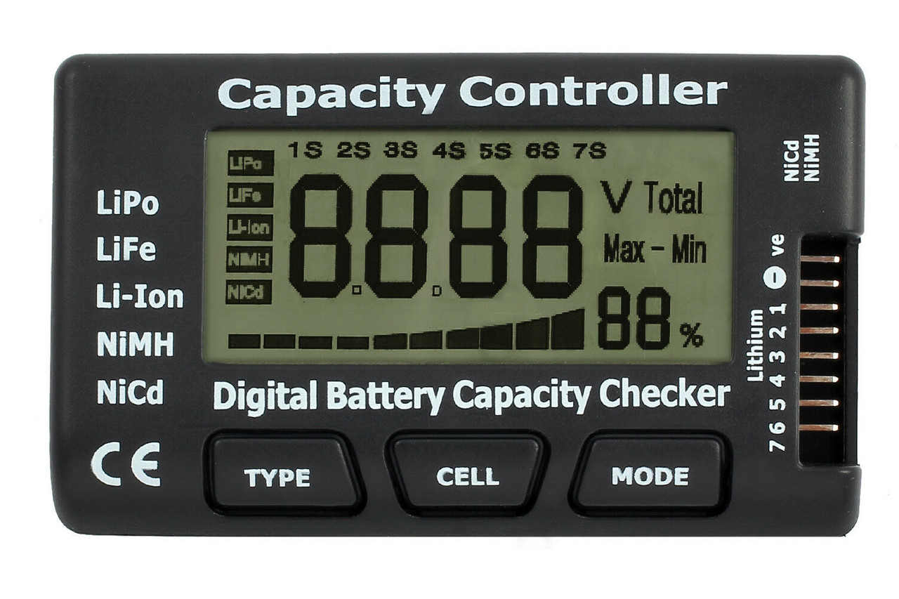 Тестер LiPo батарей CellMeter7