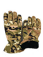 Армейские теплые перчатки ВСУ тактические полнопалые . Зимние водонепроницаемые рукавицы. Размер : M