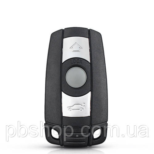Ключ запалювання, чіп ID48 KR55WK49127, 3 кнопки, для BMW E60 E70 E82