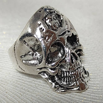 Перстень череп PEB-73, фото 1