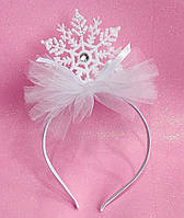 Обруч Сніжинка 230 грн, ободок снежинки сніжинки ободок