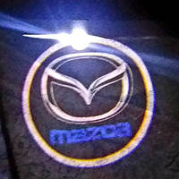 3D Логотип led в карту дверей (с логотипом MAZDA) Mazda