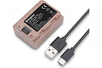 Аккумулятор Kingma Sony NP-FZ100 (2000 mAh) c USB-C портом для прямой зарядки (Premium Quality)