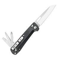 Складной нож мультиинструмент Leatherman 832659 Free K2 Gray 8 функций 115 мм серый