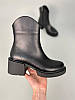 Жіночі демісезонні черевики ShoesBand Чорні натуральні шкіряні всередині байка 39 (25 см) (S89051-4д), фото 9