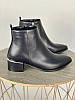 Жіночі демісезонні черевики ShoesBand Чорні натуральні шкіряні всередині байка 41 (26,5 см) (Ѕ99361д), фото 7