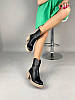 Жіночі демісезонні черевики ShoesBand Чорні натуральні шкіряні всередині байка 38 (24,5 см) (S89051-1д), фото 4