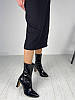 Жіночі демісезонні черевики ShoesBand Чорні натуральні шкіряні наплак всередині шкірпідкладка 40 (26 см) (S85201-3д), фото 5
