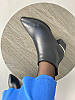 Жіночі демісезонні черевики ShoesBand Чорні натуральні шкіряні всередині байка 39 (25,5 см) (Ѕ99361д), фото 6