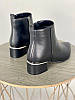 Жіночі демісезонні черевики ShoesBand Чорні натуральні шкіряні всередині байка 39 (25,5 см) (Ѕ99361д), фото 9