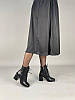 Жіночі демісезонні черевики ShoesBand Чорні натуральні шкіряні всередині байка 37 (24,5 см) (S99371д), фото 3