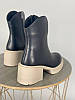 Жіночі демісезонні черевики ShoesBand Чорні натуральні шкіряні всередині байка 36 (23,5 см) (S89051-1д), фото 9